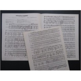 LUÇON Ferdinand Chauvin et Dumanet Chant Piano ca1870