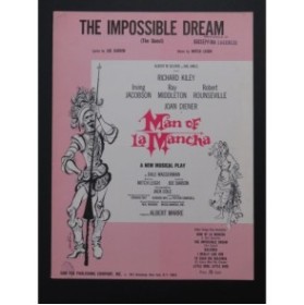 LEIGH Mitch The Impossible Dream Man of la Mancha Chant Piano 1965