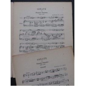 FRANCOEUR François Sonate Mi min Violon Piano