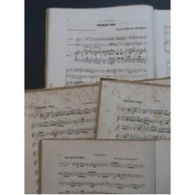 LEBLANC-DUVERNOY Paul Trio No 1 Piano Violon ou Flûte Violoncelle ca1863