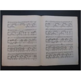 HERVÉ La Femme à Papa Chanson du Colonel Chant Piano ca1880