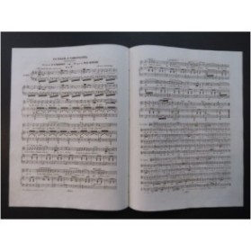 HENRION Paul La fille à Simonette Chant Piano 1845