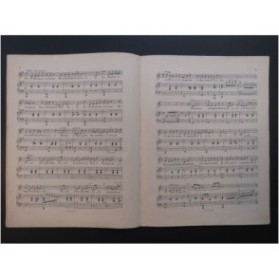 LACOME Paul Un bal d'Oiseaux Chant Piano ca1884