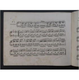 STRAUSS La Vie Parisienne Offenbach Quadrille pour Piano ca1866
