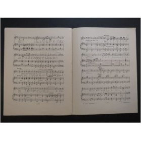 MARÉCHAL Henri Chanson Béarnaise Chant Piano 1886