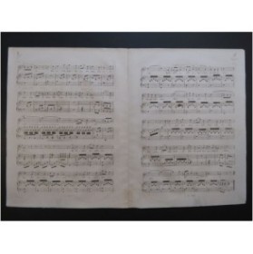 GRÉTRY André L'Amant Jaloux Chant Piano ca1840