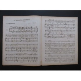 MASINI F. Le Rossignol du Foyer Chant Piano ca1845