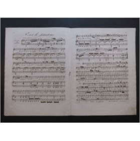 BRUGUIÈRE Edouard Voici le printemps Chant Piano ca1830