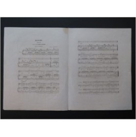 MASINI F. Blanche Chant Piano 1841
