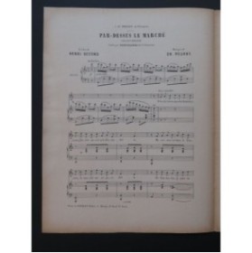 POURNY Charles Pardessus le Marché Chant Piano ca1890