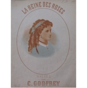 GODFREY Charles La Reine des Roses Piano ca1870