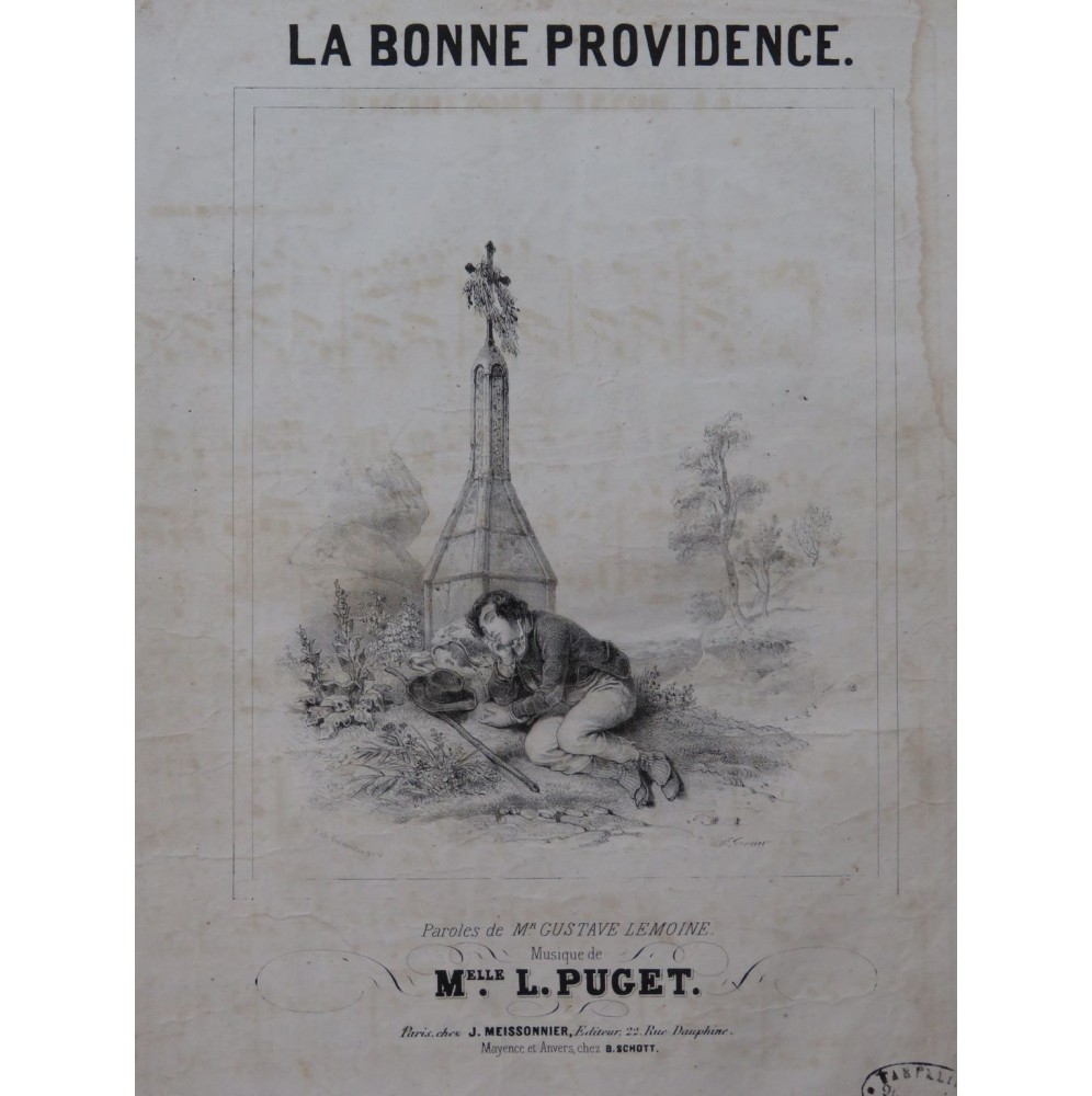 PUGET Loïsa La Bonne Providence Chant Piano ca1840