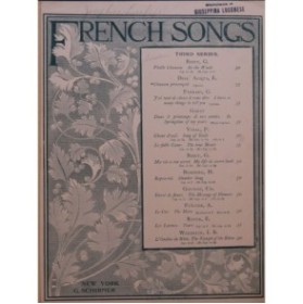 DELL'ACQUA Eva Chanson Provençale Chant Piano 1898