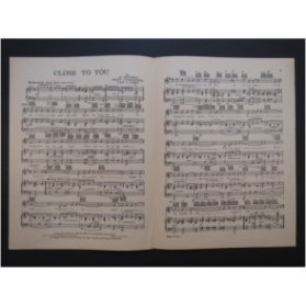 HOFFMAN LIVINGSTON LAMPL Close to You Chant Piano 1943
