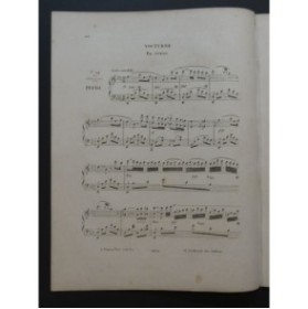 DÖHLER Théodore Nocturne Op 24 Piano ca1840
