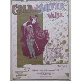 LEHAR Franz Gold and Silver Piano 1903
