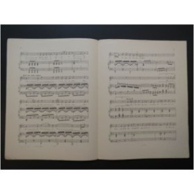 GUMBERT F. Oiseaux légers Chant Piano ca1860