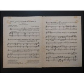 HAHN Reynaldo Moi, j'm'appell' Ciboulette Chant Piano 1923