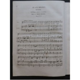 MERCADANTE Saverio Elisa e Claudio Duetto Chant Piano ca1825
