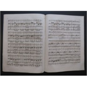 MERCADANTE Saverio Elisa e Claudio Duetto Chant Piano ca1825