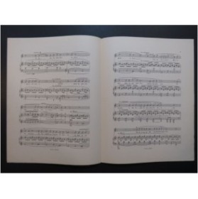 DUPONT Gabriel Les Caresses Chant Piano 1908