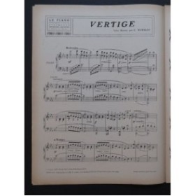 WORSLEY C. Vertige Piano