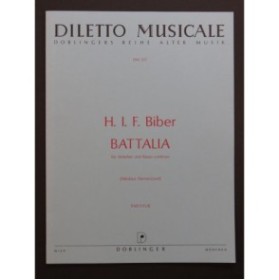 BIBER H. I. F. Battalia Orchestre Cordes 1971