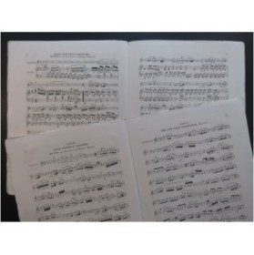 VACCAI BERTONI ROSSINI DONIZETTI Pièces Violon Piano ca1860