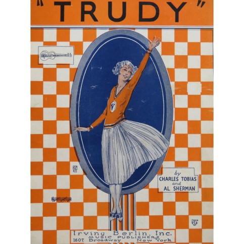 TOBIAS SHERMAN Trudy Chant Piano 1926