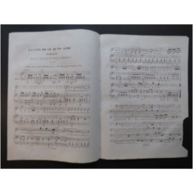 DE BEAUPLAN Amédée La voix de ce qu'on aime Chant Piano ca1830