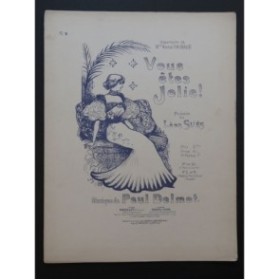 DELMET Paul Vous êtes Jolie ! Chant Piano 1896