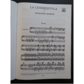 ROSSINI Gioachino La Cenerentola Opéra Chant Piano 2005