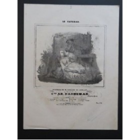 D'ADHEMAR Ab. Le Cateran Nanteuil Chant Piano ca1840