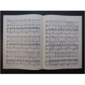 OFFENBACH Jacques O Belle Nuit Chant Piano 1938