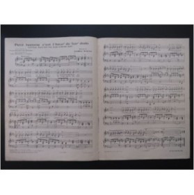 WAYNE Mabel Petit homme, c'est l'heur' de fair' dodo Chant Piano 1934
