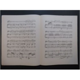 PESSARD Émile Nuit d'Amour Chant Piano 1889