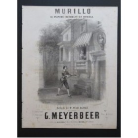 MEYERBER G. Murillo Chant Piano ca1850