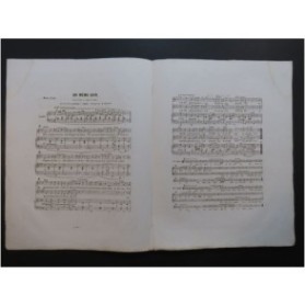 MASINI F. Un même soir Chant Piano 1844