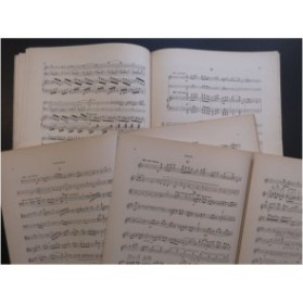 LE BORNE Fernand Trio en Ré mineur Piano Violon Violoncelle ca1895