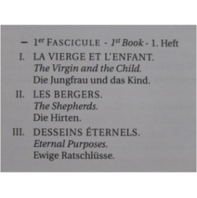MESSIAEN Olivier La Nativité du Seigneur Vol 1 Orgue 1997