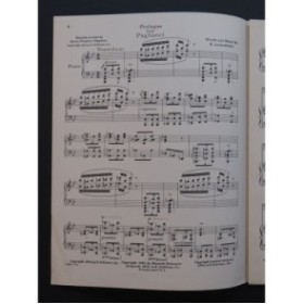LEONCAVALLO Ruggero Prologue from Pagliacci Chant Piano 1934
