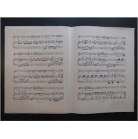 REYER Ernest Maître Wolfram No 1 Chant Piano ca1890