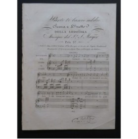 MAYR Giovanni Simone Lodoïska No 2 Chant Piano ou Harpe ca1800