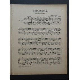 REEVES Ernest Hobomoko Piano 1907