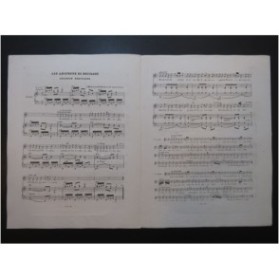 PUGET Loïsa Les Amoureux de Bretagne Chant Piano 1840