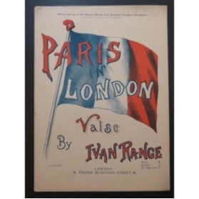 RANCE Ivan Paris in London Piano ca1920