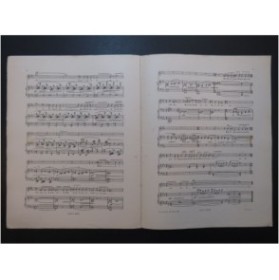 JAQUES-DALCROZE E. Au bois de l'amour Chant Piano 1907