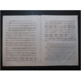 BRUGUIÈRE Édouard La chapelle de Guillaume Tell Chant Piano ca1830