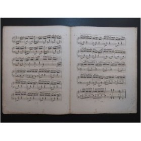 WETTGE G. La Cascade Piano 1877