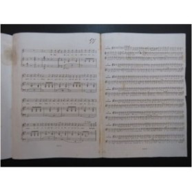CLAPISSON Louis Le Touriste Chant Piano ca1840